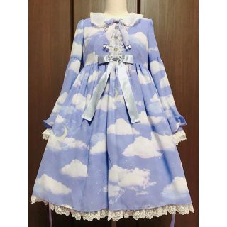 アンジェリックプリティー(Angelic Pretty)のMisty Skyワンピース(ひざ丈ワンピース)