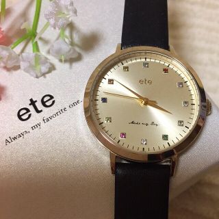 エテ(ete)の今だけ値下げ‼︎未使用品 正規品 ete バースデーストーン ボーイズウォッチ(腕時計)