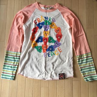 ラブレボリューション(LOVE REVOLUTION)の《ママ様専用》ラブレボ 重ね着風 ラグラン ロンT 160&100cm(Tシャツ/カットソー)