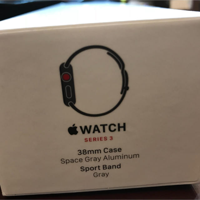 時計Apple Watch Series 3 38mm スペースグレイ おまけ付き