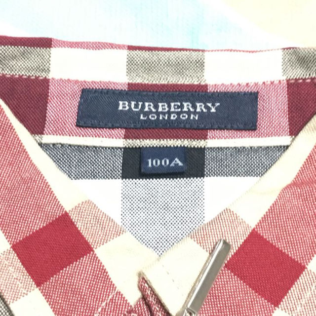 BURBERRY(バーバリー)のバーバリー チェックシャツ キッズ/ベビー/マタニティのキッズ服男の子用(90cm~)(Tシャツ/カットソー)の商品写真