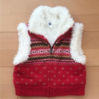 ギャップ(GAP)のGAPギャップ ベスト100 赤(ジャケット/上着)