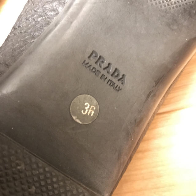 PRADA(プラダ)の23.5size PRADA ローファー レディースの靴/シューズ(ローファー/革靴)の商品写真