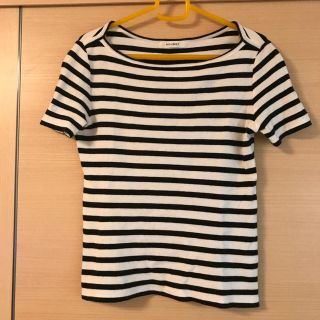 マウジー(moussy)のmoussy ボーダーカットソー(カットソー(半袖/袖なし))