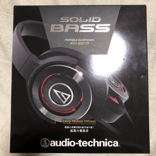 オーディオテクニカ(audio-technica)のaudio-technica  ATH-WS770 ポータブルヘッドフォン(ヘッドフォン/イヤフォン)