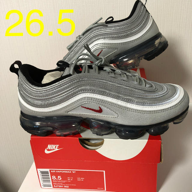 希少品 NIKE AIR VAPORMAX 97 SILVER BULLET