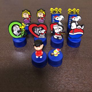 スヌーピー(SNOOPY)のスヌーピー  ボトルキャップ  セット　ペプシ(その他)