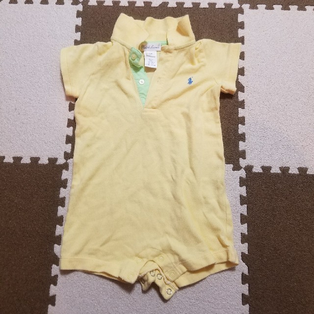 Ralph Lauren(ラルフローレン)の男の子ロンパース【80㎝】 キッズ/ベビー/マタニティのベビー服(~85cm)(カバーオール)の商品写真