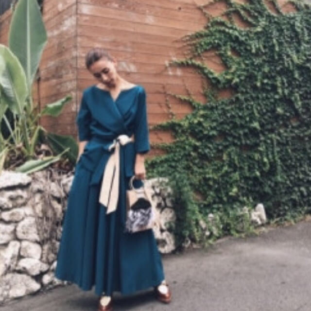 Ameri VINTAGE - AMERI VIOLA DOUBLE BELT DRESS の通販 by うにたん's