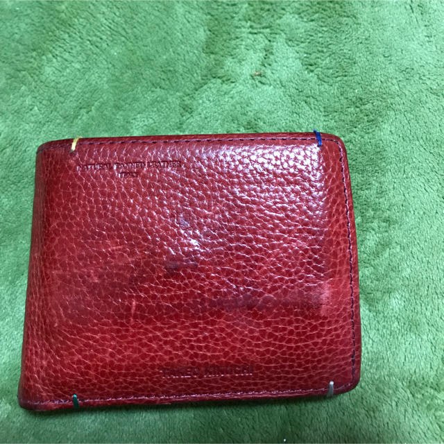 TAKEO KIKUCHI(タケオキクチ)のTAKEO KIKUCHI タケオ キクチ 財布 赤 レッド メンズのファッション小物(折り財布)の商品写真