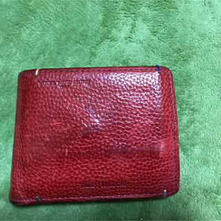 タケオキクチ(TAKEO KIKUCHI)のTAKEO KIKUCHI タケオ キクチ 財布 赤 レッド(折り財布)