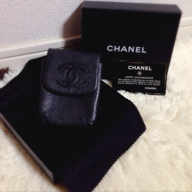 CHANEL(シャネル)のシャネル♡キャビアスキン タバコケース レディースのファッション小物(ポーチ)の商品写真