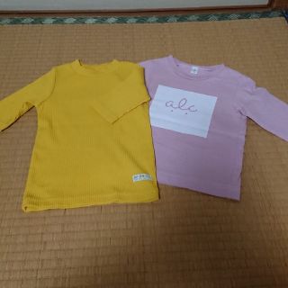 エフオーキッズ(F.O.KIDS)のみぃ様専用☆アプレレクール  黄色のみ(Tシャツ/カットソー)