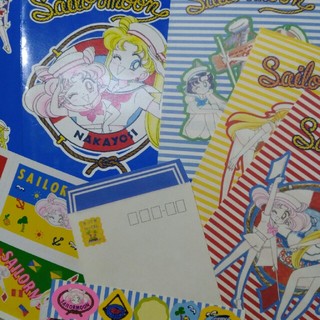 セーラームーン☆1994年平成6年7月号付録(カード/レター/ラッピング)