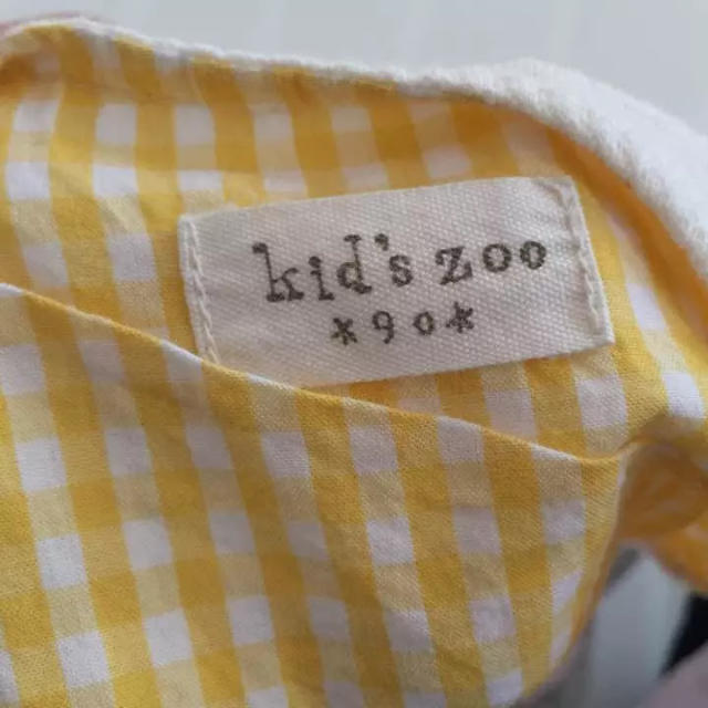 kid’s zoo(キッズズー)のキッズズー チュニック ワンピース♡90 キッズ/ベビー/マタニティのキッズ服女の子用(90cm~)(ワンピース)の商品写真