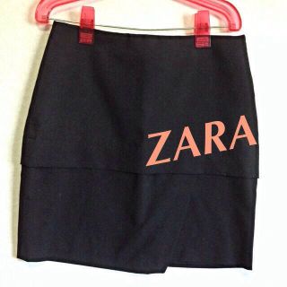 ザラ(ZARA)のZARA♡美品♡ブラックタイトSK(ミニスカート)