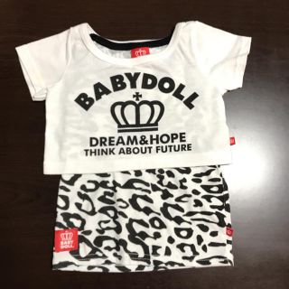 ベビードール(BABYDOLL)のBABY DOLL アンサンブル タンクトップ Tシャツ80(Ｔシャツ)