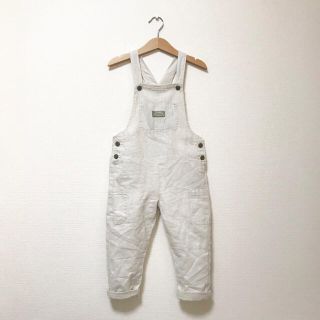 ザラキッズ(ZARA KIDS)のZARA baby / 18ss ツイル地オーバーオール 2-3y(パンツ/スパッツ)