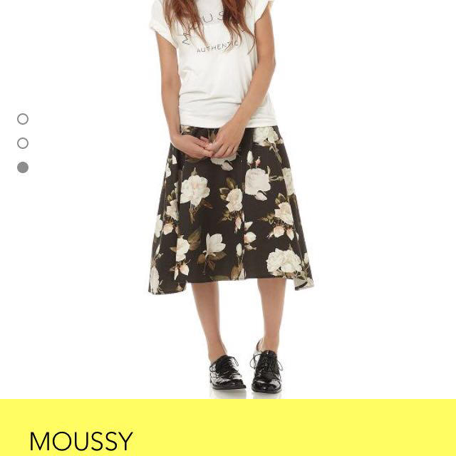 moussy(マウジー)のMOUSSY2014AWミモレ丈スカート レディースのスカート(ひざ丈スカート)の商品写真