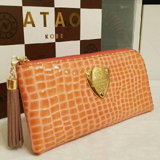 アタオ(ATAO)の《美品》アタオ　リモルアン　アプリコットピンク　(箱無し)(財布)