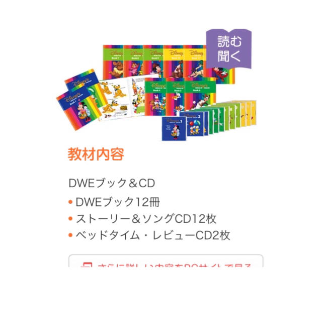 ディズニー英語システム DWEブック&CD