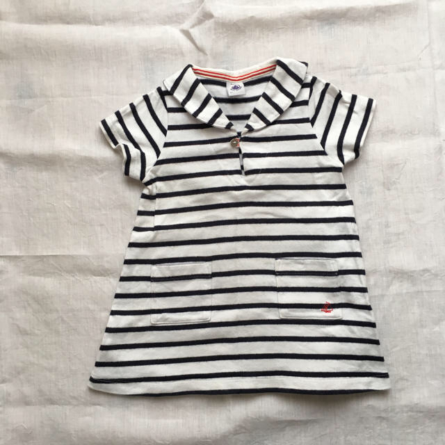 PETIT BATEAU(プチバトー)のるう様専用です。 キッズ/ベビー/マタニティのベビー服(~85cm)(ワンピース)の商品写真