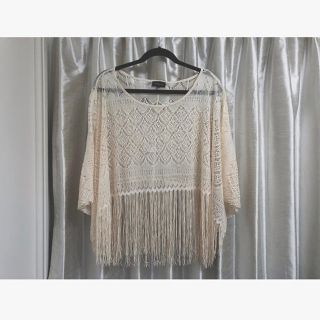 トップショップ(TOPSHOP)のTOPSHOP レースポンチョ♡(ポンチョ)