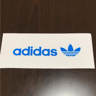 アディダス(adidas)の【縦7cm横16.5cm】adidas ステッカー(ステッカー)