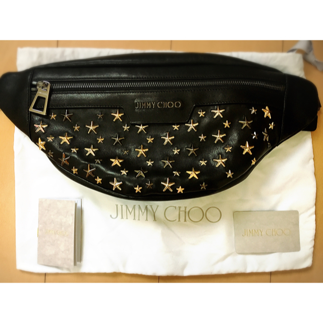 JIMMY CHOO(ジミーチュウ)のJIMMYCHOO☆ジミーチュウ☆スタースタッズ☆ボディバッグ メンズのバッグ(ボディーバッグ)の商品写真