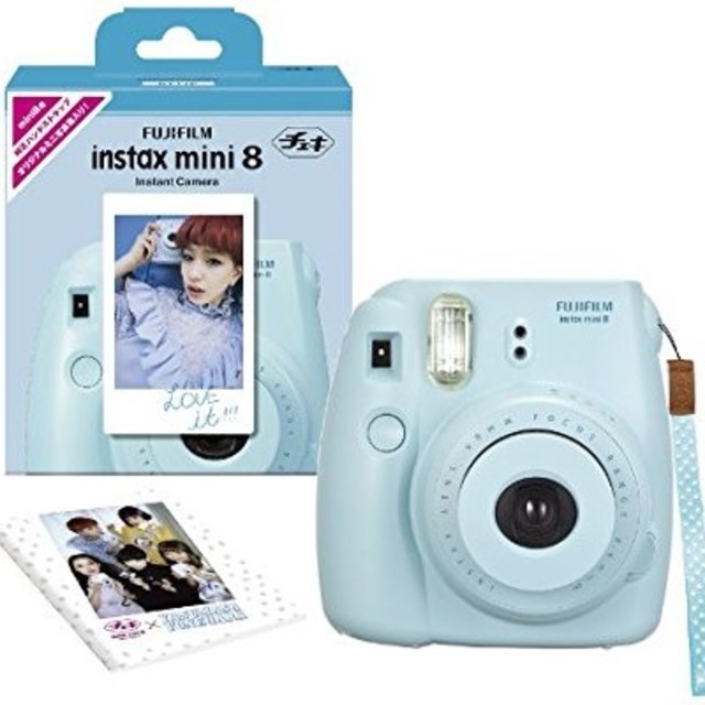 インスタントカメラ チェキ instax mini 8 ブルー