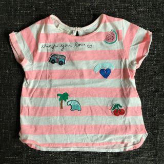 ザラキッズ(ZARA KIDS)のZarababy ☆ポップアップリケT(Ｔシャツ)