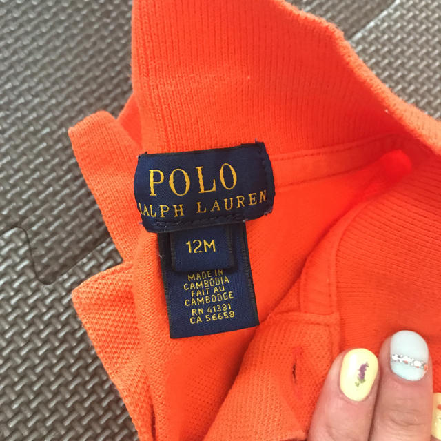 POLO RALPH LAUREN(ポロラルフローレン)のラルフ ポロシャツ 12m キッズ/ベビー/マタニティのベビー服(~85cm)(シャツ/カットソー)の商品写真