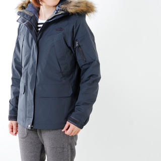 ザノースフェイス(THE NORTH FACE)のTHE NORTH FACE グレーストリクライメイトダウンパーカー Lサイズ(ダウンジャケット)