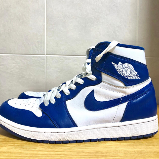 27.5 air jordan 1 og ストームブルー