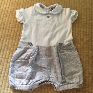 アルマーニ(Armani)のARMANI BABY ポロシャツ風つなぎ(ロンパース)