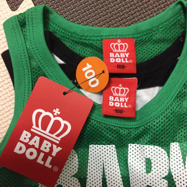 BABYDOLL(ベビードール)の新品/未使用/タグ付き BABY DOLL タンクトップセット100 キッズ/ベビー/マタニティのキッズ服男の子用(90cm~)(Tシャツ/カットソー)の商品写真