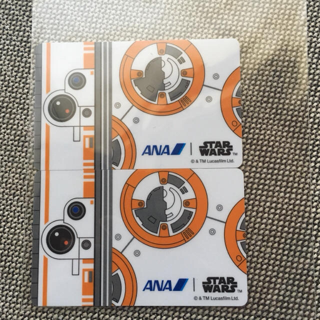 ANA(全日本空輸)(エーエヌエー(ゼンニッポンクウユ))のAnne 様専用 - スターウォーズ Star Wars 搭乗証明 ANA  エンタメ/ホビーのコレクション(ノベルティグッズ)の商品写真