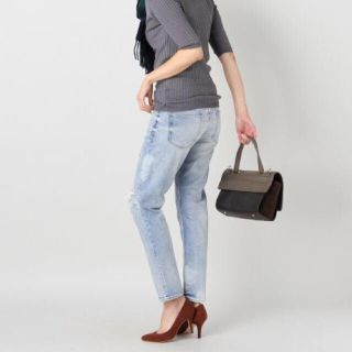 スピックアンドスパン(Spick & Span)の美品♡spick&span upperhightsダメージ加工デニム(デニム/ジーンズ)