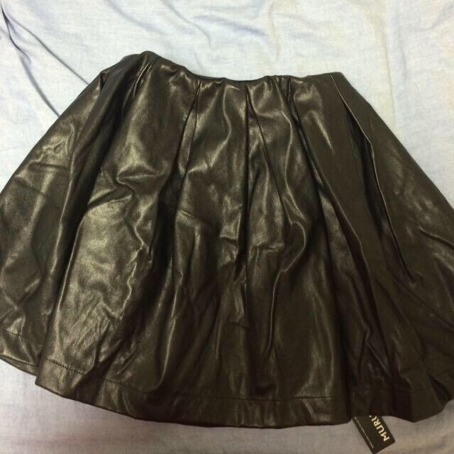 MURUA(ムルーア)のMURUAレザースカート レディースのスカート(ミニスカート)の商品写真
