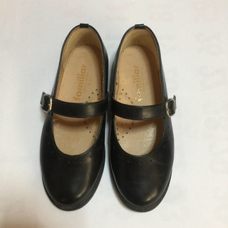 ファミリア(familiar)の女の子革靴 黒フォーマルシューズ 19センチ ファミリア(フォーマルシューズ)