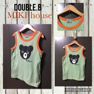 ダブルビー(DOUBLE.B)のダブルB タンクトップ 刺繍入り 120cm 販売価格\4410税込 訳あり(Tシャツ/カットソー)