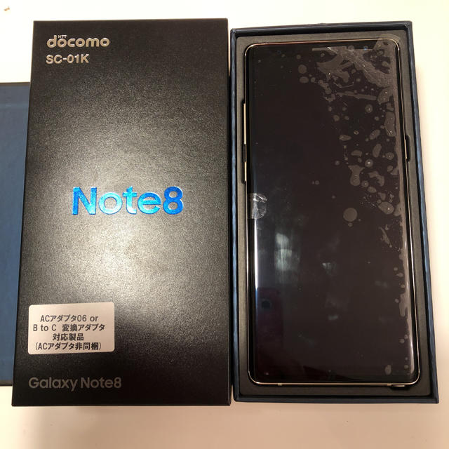 【おまけ付き】Galaxy Note 8 Black 64 GB SIMフリー