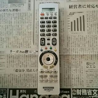 リモコン　HITACHI C-RN4  赤外線反応確認できました。(テレビ)