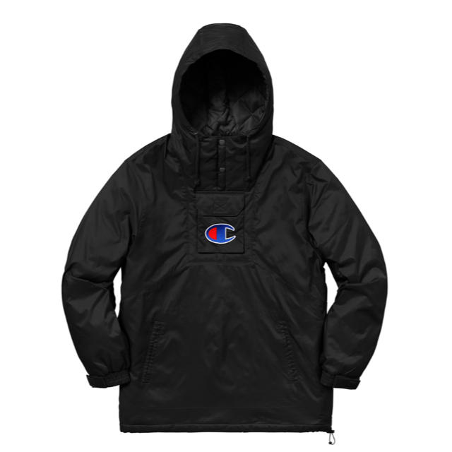 Supreme(シュプリーム)のsupreme champion pullover parka black メンズのトップス(パーカー)の商品写真