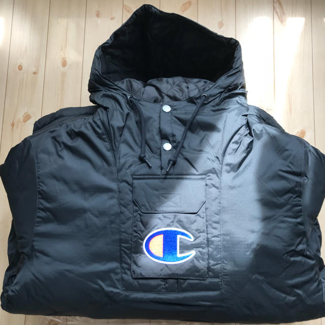 Supreme(シュプリーム)のsupreme champion pullover parka black メンズのトップス(パーカー)の商品写真