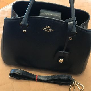 コーチ(COACH)のCOACH 紺色 バック(ショルダーバッグ)