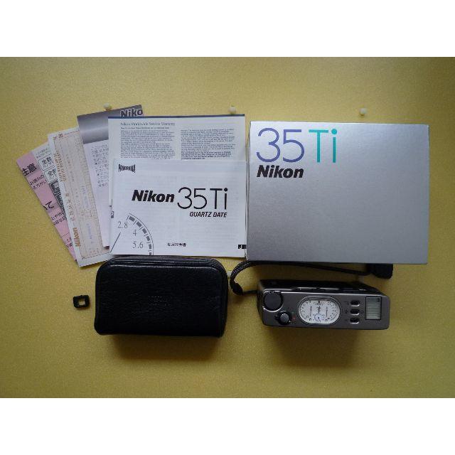 Nikon - 【極美品】☆完品☆Nikon ニコン 35Ti チタン コンパクトカメラ