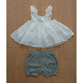 ベビーギャップ(babyGAP)のりぼん様専用  babyGapベビーギャップチュニック&ショートパンツセット(ワンピース)