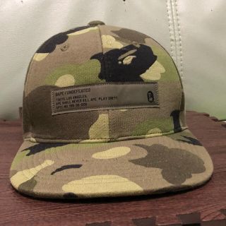 アベイシングエイプ(A BATHING APE)のUNDEFEATED×BAPE コラボキャップ(キャップ)