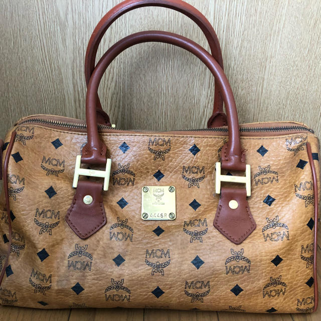 正規品 MCM ボストンバッグ